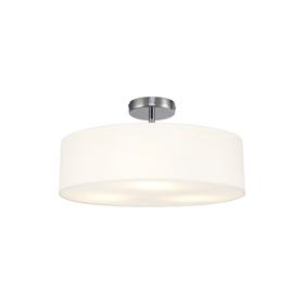Baymont CH WH Ceiling Lights Deco Semi Flush Fittings